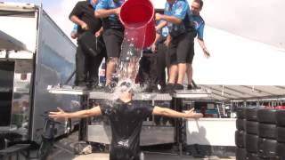 James Hinchcliffe Accepts the Ice Bucket Challenge 2 [upl. by Hilliard]