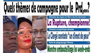 Revue de presse lhebdo  Yayi et Ajavon limpossible union Top infos 21 au 25 0119 [upl. by Nylia106]