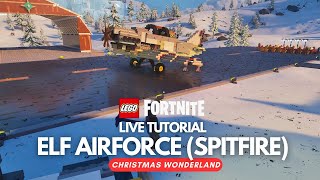 Building the Spitfire Tutorial LEGOFortnite [upl. by Ettezil]