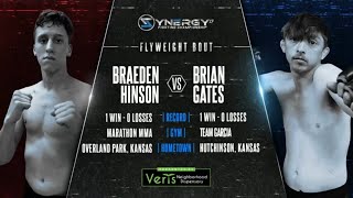 Braeden Hinson vs Brian Gates [upl. by Aleakam]