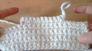 Cours de crochet N°19  Diminutions en Début et Fin de Rang [upl. by Neelsaj]