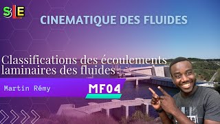 Classification des écoulements laminaires Cinématique des Fluides MF04 [upl. by Notnilk980]