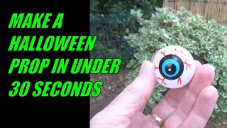 30 second Halloween Prop  Easy DIY [upl. by Pearce]