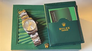 Rolex Oyster Unboxing amp Review from DHgate Luxury on a Budget [upl. by Magner960]