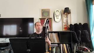 Contrabassoon Etude from Lesson 9 in Seltmann Vol 6 by Victor Bruns [upl. by Stutzman]