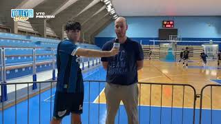 VTC PREVIEW INTERVISTA A COACH MORETTI PRIMA DELLA GARA CON LAGONEGRO [upl. by Atenahs]