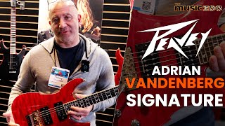 NAMM 2024 Peavey Adrian Vandenberg Series Signature Guitars Coming to The Music Zoo [upl. by Heather591]