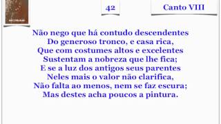 Canto VIII Os Lusíadas Luís Vaz de Camões [upl. by Ycniuqed]