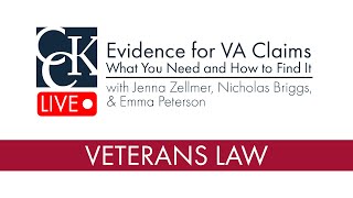 Evidence for VA Claims What you need and how to find it [upl. by Ydnam]