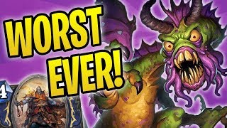 WORST SHUDDERWOCK Deck EVER  Shudderwock Windspeaker Shaman  The Witchwood  Hearthstone [upl. by Ilaire803]