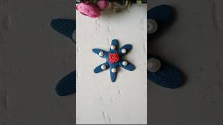 Very easy and creative dough pastry clay craft idea 💙🫰 shorts viralvideo trending [upl. by Wendelin]