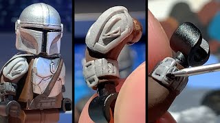 Making LEGO Mandalorian S2 Customs  Sculpting Shoulders [upl. by Eniroc133]