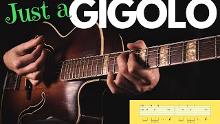 JUST A GIGOLO by Louis Prima ► Cover amp Tabs [upl. by Leslie]