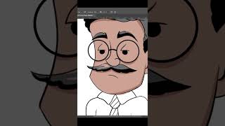 Art Drawing The Artist Arena drawing digitalart shortvideo youtube cartoon [upl. by Ytinav]