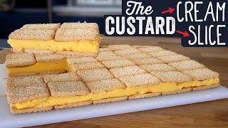 The No bake Custard Cream Custard Slice [upl. by Modesta]