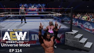 AEW Universe Mode  EP 114  All In Part 24 [upl. by Arebma]