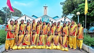 Bhangra Dance  Mega Competition Kunkuri  St Pauls Eng Med School Baghima Jashpur CG [upl. by Gayleen]