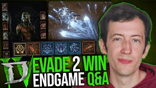 Diablo 4  EVADE 2 WIN ENDGAME EXPLAINED amp FAQ [upl. by Ahsekam]