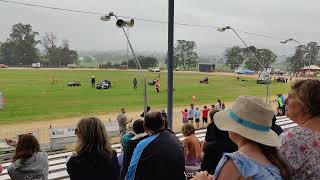 Bega Show 2024 Lawnmower racing part 1 [upl. by Webber]