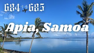 APIA SAMOA 🇼🇸 TUFFEST 3DAY TRAVEL VLOG IN THE 685 [upl. by Shoshanna]