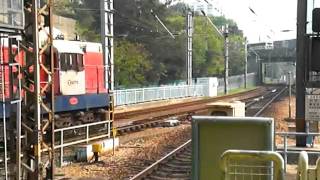 ERL ER20 8003  MTR 56 locomotive arrive MTR Fo Tan Depot [upl. by Bartolemo750]