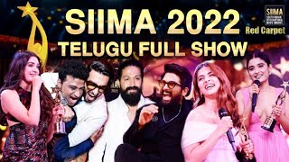 SIIMA Awards 2022 Main Show Full Event  Telugu  Allu Arjun  Pooja Hegde  Yash  Red Carpet [upl. by Nolrev947]