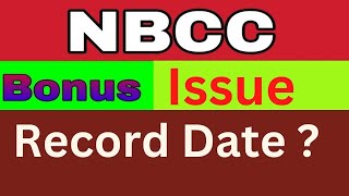 NBCC Bonus Share  NBCC Share Latest News  NBCC Share News Today stocksynergy [upl. by Abott]