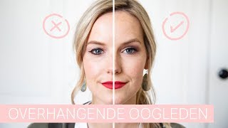 TUTORIAL dos en donts bij overhangende oogleden [upl. by Clercq]