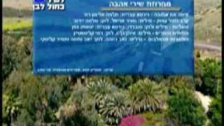 Songs of Israel LShir BKachol VLavan Karaoke  Israelcatalogcom [upl. by Borden]