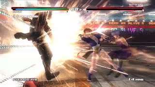 DOA5LR Survival Mode Tag Match as Ayane and Kasumi No Try Again Harder than I thought [upl. by Oigaib]