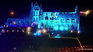 Whitby Abbey Illuminated [upl. by Johnath]