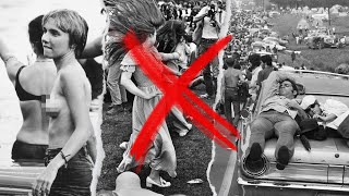 Woodstock 1969 Photos Not Suitable for All Ages [upl. by Ebby34]