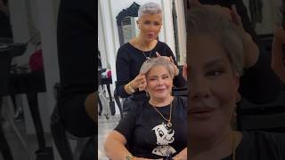 Pixie haircut after 50 years ❣️ Стрижка Пикси после 50 лет ❣️ [upl. by Kile]