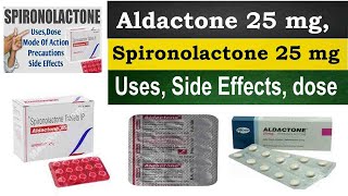 Aldactone 25 mg aldactone 25 mg tablet uses in hindi spironolactone 25 mg Side Effects Dosage [upl. by Laniger]