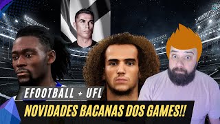 NOVIDADES DO EFOOTBALL E UFL GAME [upl. by Lleksah]