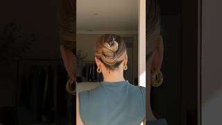 EASY KNOT HAIRSTYLE USING A HAIR STICK [upl. by Hugibert385]