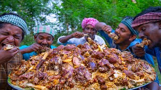 PESHAWARI CHAWAL  Pakistan Special Golden Pulao Recipe Cooking in Indian Village  Mutton Recipes [upl. by Sheedy]