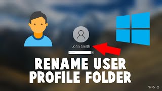 How to Change the Name of a User Profile Folder In Windows 10 [upl. by Aicilef]