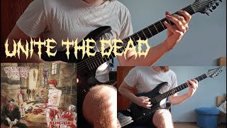 Cannibal Corpse  Unite The Dead guitar cover with solo [upl. by Enohsal774]