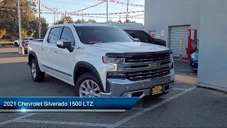 2021 Chevrolet Silverado 1500 LTZ Crew Cab Sacramneto Roseville Elk Grove Folsom Stockton [upl. by Adnama]