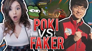 POKI VS FAKER MID LANE [upl. by Alul110]