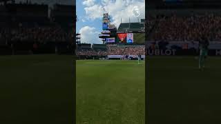 Referee bodycam captures INSANE Wilson goal 😮‍💨 [upl. by Tilden]