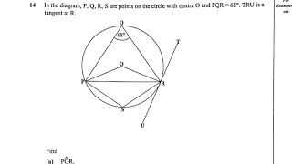 2024 GCE MATHS PAPER 1 QUESTION 14 [upl. by Aneelahs]