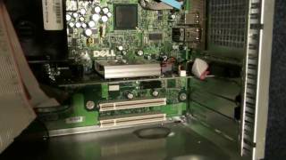 Dell Dimension 5150 Desktop 38 GHz CPU and Memory upgrade Part 2 [upl. by Atekahs]