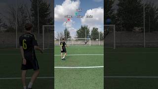 Reto de FALTAS con DIFERENTES balones⚽️🏀🧤 shorts viralvideo football goalkeeper [upl. by Harrus]