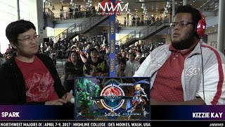 NWM9 BBCF TOP 8 GF  Spark SUS vs Kizzie Kay JIN [upl. by Navak]