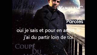 Pour en arriver la PAROLES La Fouine feat Kamelancien [upl. by Viking]