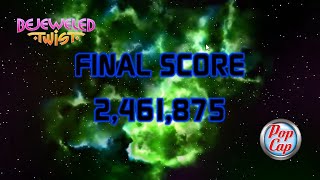 Bejeweled Twist Blitz Mode  2461875 POINTS NEW RECORD [upl. by Yrol645]