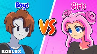 Who will win Boys or Girls  Roblox  Boys Vs Girls [upl. by Floris429]