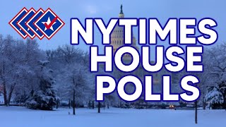 NYTimes Polls Democrats Hold Battleground House Seats [upl. by Nerek]